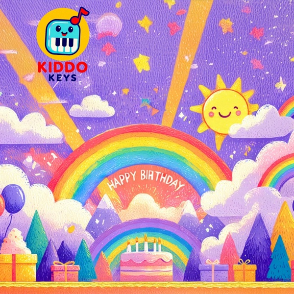 Rainbow Sunshine Birthday cover art
