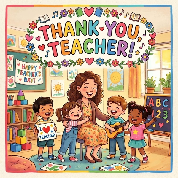 Thank You, Teacher! cover art